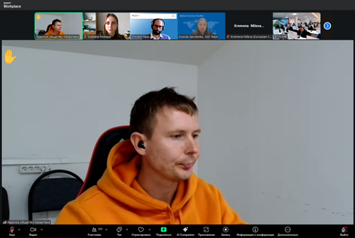 ҚазҰУ-дың физика-техникалық факультетінің ППС Horizon Europe бағдарламасы бойынша онлайн-сессияға қатысты. ТДМ 17